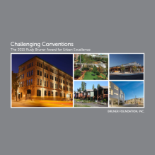 Cover of Urban Excellence 2015 Book. 