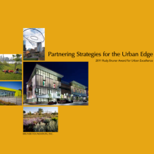 Cover of Urban Excellence 2011 Book. 