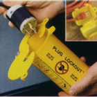 Zoom image: Figure 10-3: Plug lockout device (click to enlarge) 