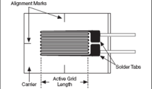 Bonded Metallic Strain Gauge. 
