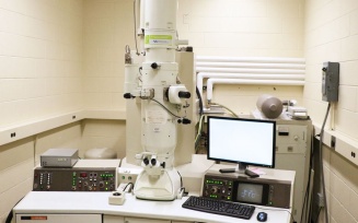 high resolution transmission electron microscopy facility. 
