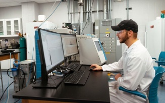 BioDesign Core Facility lab tech. 