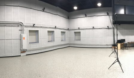 motion capture lab. 