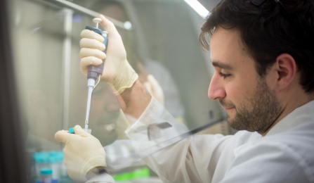 George Techiryan during the Stem Cell Boot camp. 