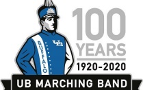 100th Anniversary logo for the band: 100 years of spirit 1920-2020. 