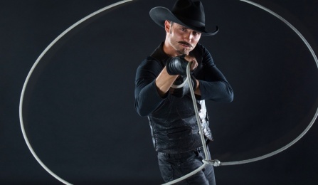 Loop Rawlins in a lasso. 