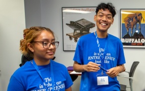 Students enjoy campus opportunities.