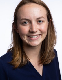First-generation student Jaidyn Wolfe. 