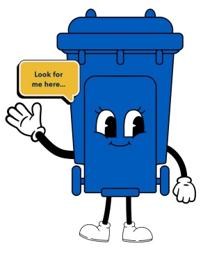 Bonnie the ReUSE Move-out Bin.