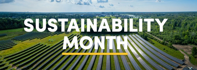 Sustainability Month. 