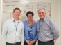 From left, TCIE’s Operational Excellence Director Peter Baumgartner with continuous improvement instructors from Stony Brook University, Teresa Goodfellow and Certified Six Sigma Black Belt Robert Kalbach. 