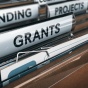 Files with the labels of grants, projects and funding. 