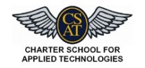 Charter School for Applied Technologies Logo. 