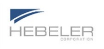 Hebeler Corporation logo. 