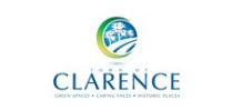 Town of Clarence logo. 