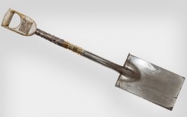 Zoom image: The &quot;groundbreaking shovel&quot; has been in service for more than a century. 