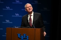 Zoom image: Presidential Historial and Pulitzer Prize-Winning Author, Jon Meacham at the Center for the Arts on Oct. 16, 2024. 