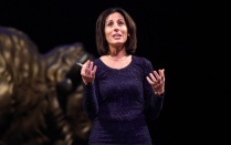 Zoom image: Neuroscientist and Bestselling Author of “Still Alice,” Lisa Genova, at the Center for the Arts on Dec. 6, 2018. 