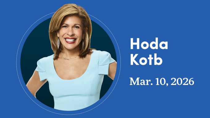 Hoda Kotb Mar. 10, 2026. 