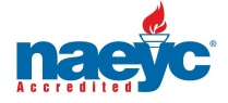 NAEYC Accreditation Logo. 