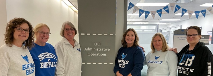 CIOAO staff: Colleen Schultz, Suzanne Czamara, Betty Schaertel, Susan Ferry, Jayne Farkas and Karen Mitchell. 