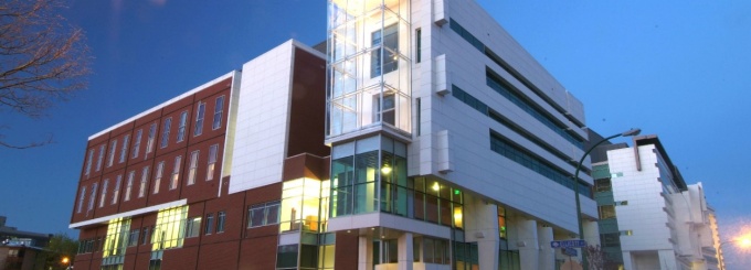 Photo of UB's Center for Computational Research (CCR). 