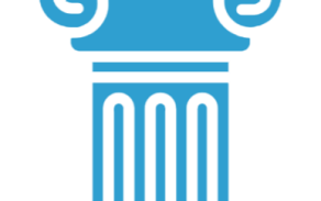 powder blue pillar. 
