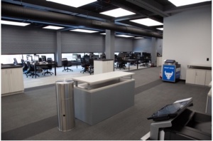 Zoom image: LevelUp features 60 iMacs/PCs for student use. 