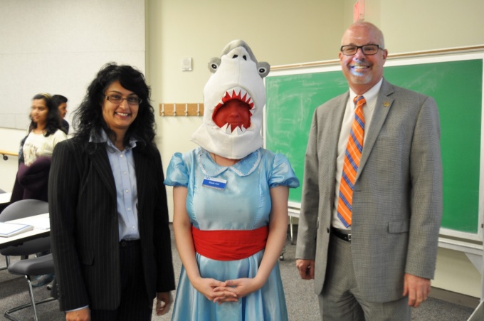 Nadira Persad, Shark Girl, and J. Brice Bible. 