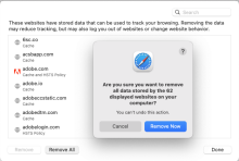 Zoom image: Select Remove all, then Remove Now
