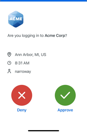 Approve Duo. 