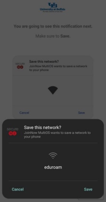 Zoom image: Save this network? screengrab