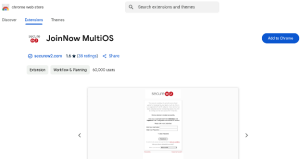 Click Add to Chrome button. 