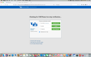 Choose a Duo authentication method. 