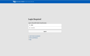 authenticate with your UBITName and UBITName password. 