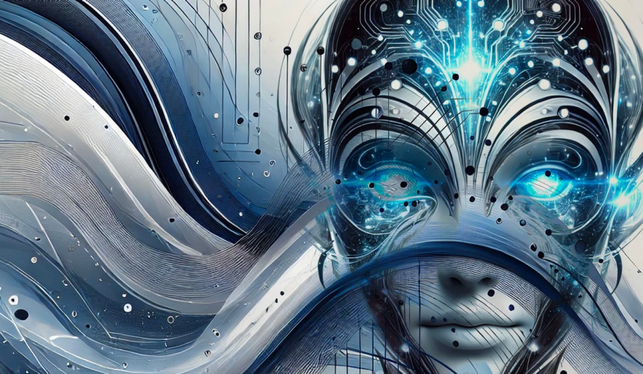 DALL-E prompt: "If AI had a face, what would it look like?".