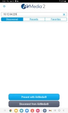 Zoom image: tap start now to agree to start capturing everything on your screen, in order to display it on the classroom projector