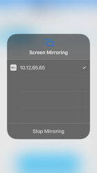 Zoom image: Choose the IP address that matches the Crestron touchscreen