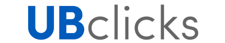 UBclicks logo. 