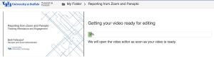 Zoom image: progress bar - getting ready for editing