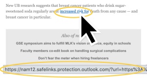 safe links. 