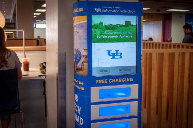 Charge+Lock station in Silverman. 
