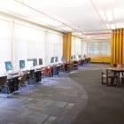 Zoom image: Clement 128, South Campus. Access limited to students living in Goodyear and Clement Halls.
