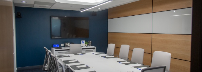 University Club conference room. 