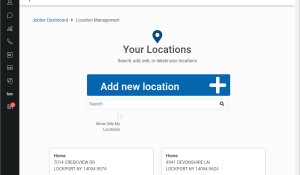Click Add new location. 