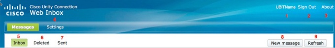 Web Inbox Controls. 