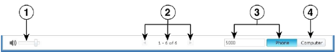 web inbox audio controls. 