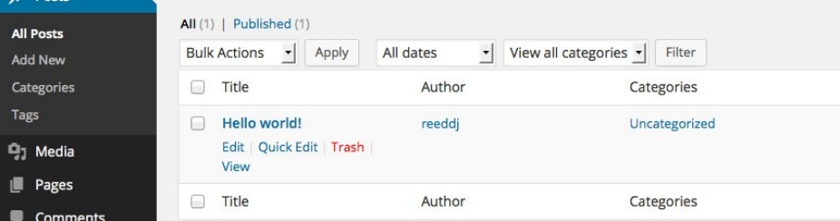 WordPress interface shown. 