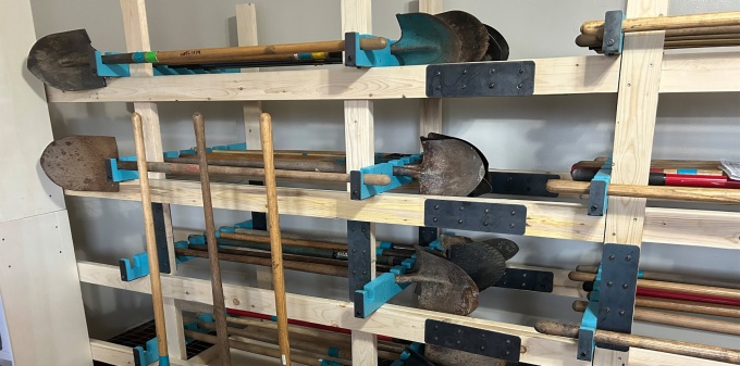 Pile of stress balls decorated as globes. 