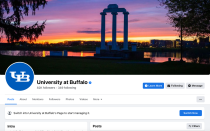 University Communications leads UB's social media outreach. 